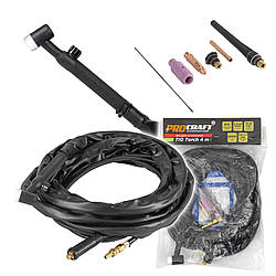 TIG пальник для напівавтомата Procraft Tourch 4 м