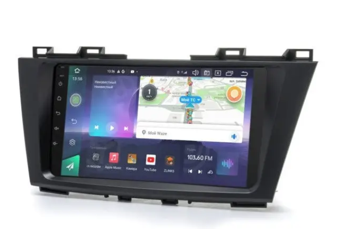 Штатна магнітола андроїд Mazda 5 2011-15, Автомагнітола 2 дин 2/32, штатний головний пристрій мазда, фото 1