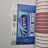 Шпалери вінілові 0.53 × 10.05 м Marburg Scandinavian Vintage 51611, білі з рожевими смужками для спальні, дитячої, фото 6