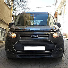 Дефлектор капота (мухобійка) для Ford Connect 2014-2021 (TAN24)