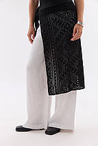 Жіночий в'язаний фартух "Серпанок" (70 см), фото 5