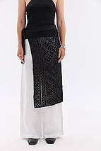 Жіночий в'язаний фартух "Серпанок" (70 см), фото 4