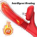 Вібратор для подвійної стимуляціїї Silicone Vibrator 7 Powerful Modes, фото 7