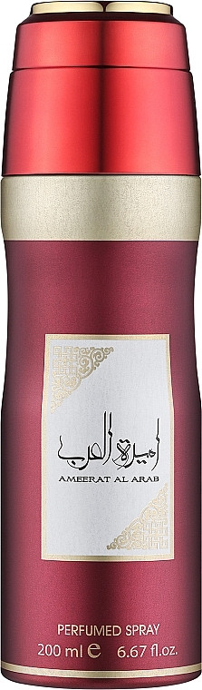 Парфумований дезодорант-спрей для жінок Lattafa Perfumes Asdaaf Ameerat Al Arab 200 мл, фото 1