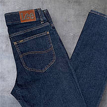 Джинси Lee Men's Extreme Motion Regular Straight Night Owl темно-синій, фото 4