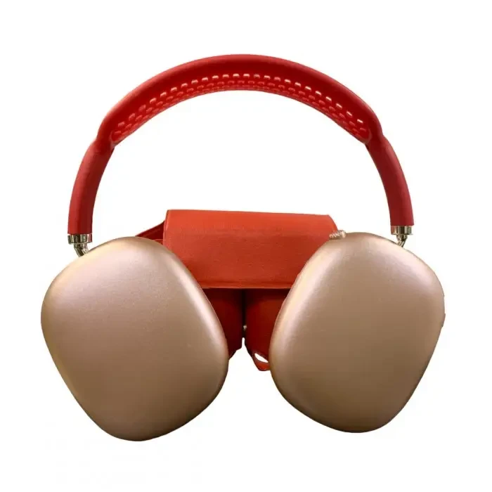 Повнорозмірні навушники безпровідні Bluetooth Headphones Max Red, фото 1