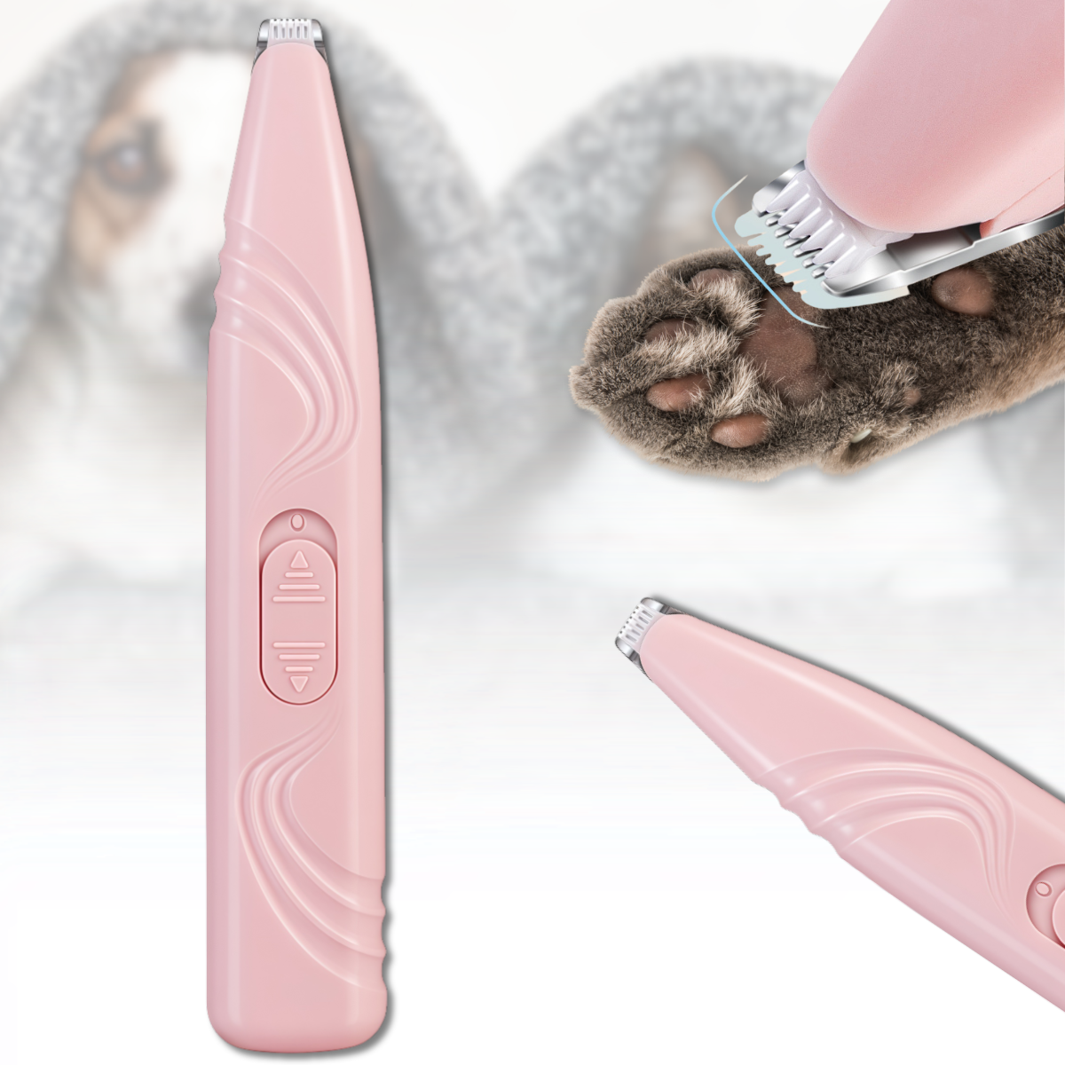 Тример стрижки для дрібних зон Лап та Вушок домашніх тварин, фото 1