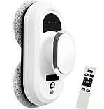 Робот-мийник для вікон з функцією захисту від падіння з пультом Білий, фото 3