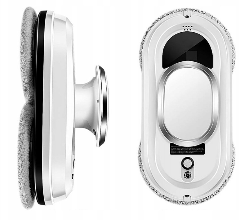 Робот-мийник для вікон з функцією захисту від падіння з пультом Білий, фото 1