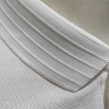 Футболка поло чоловіча короткий рукав бавовна гудзики XL  біла, фото 6