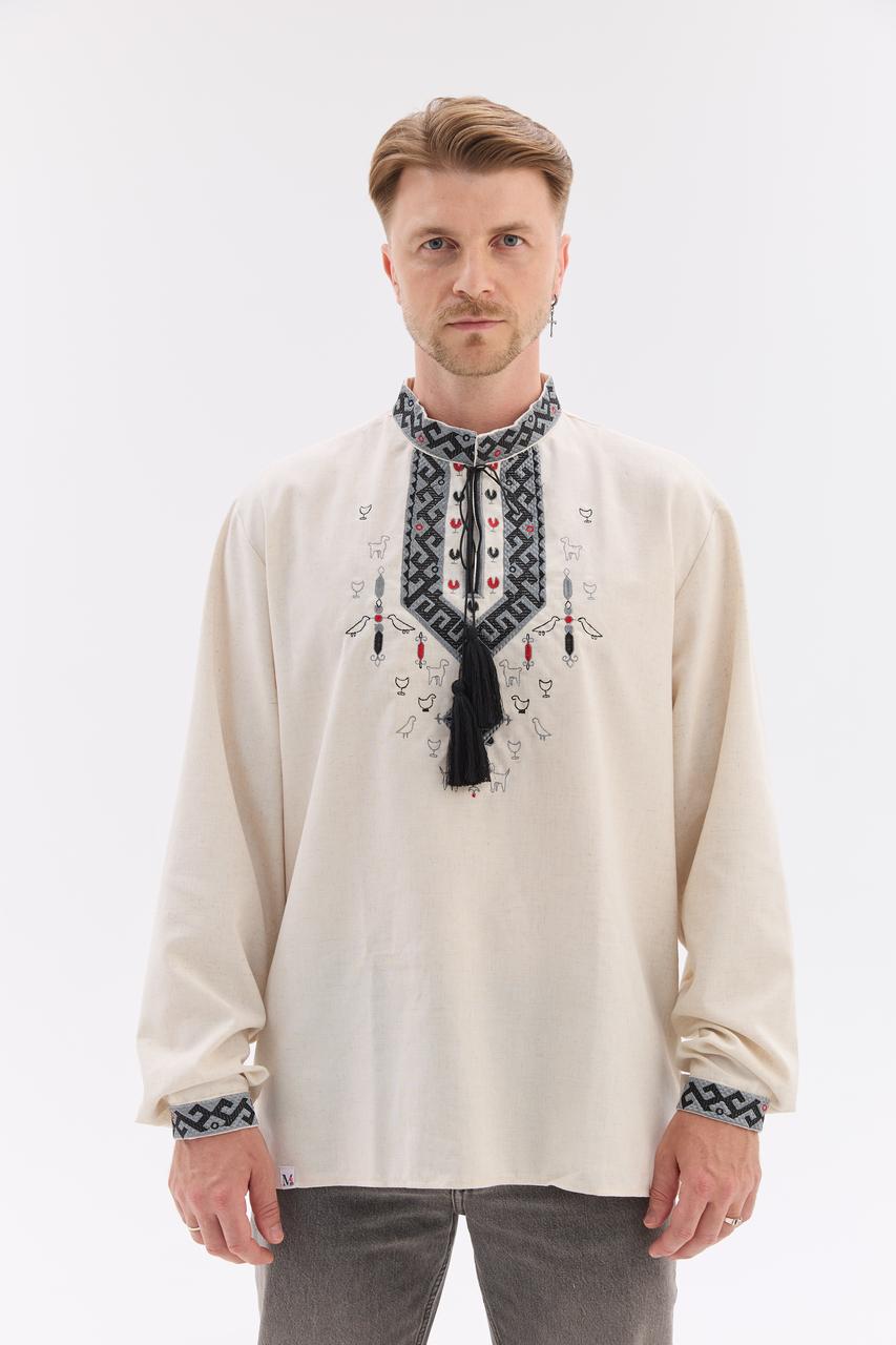 Чоловіча вишиванка MEREZHKA  "Любомир"