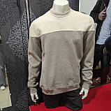 Светр Vip Stones чоловічий толстовка бавовна 2XL беж, фото 2