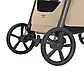 Коляска прогулянкова CARRELLO Bravo Carbon CRL-5530 Frost Beige, Карелло Браво Карбон + LED-освітлення, фото 10