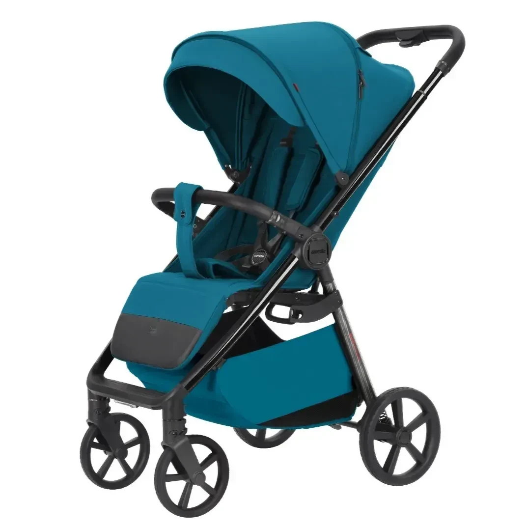 Коляска прогулянкова CARRELLO Bravo Carbon CRL-5530 Azure Blue, Карелло Браво Карбон + LED-освітлення, фото 1