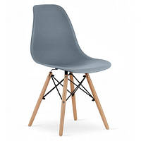 Крісло для кухні на ніжках Bonro В-173 FULL KD сіре