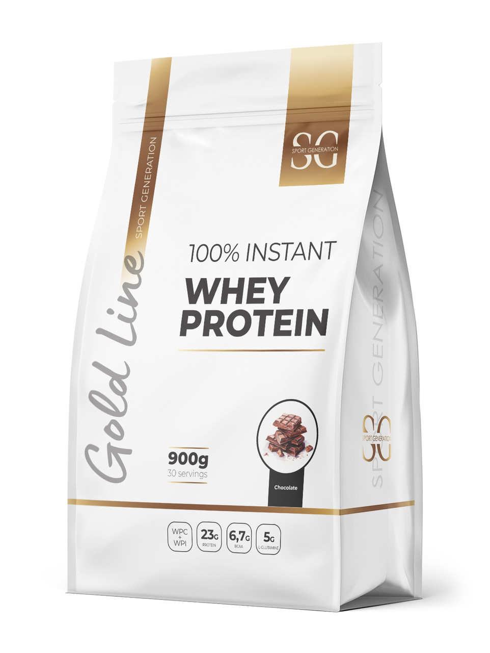 Sport Generation 100% Instant Whey Protein 900g Chocolate