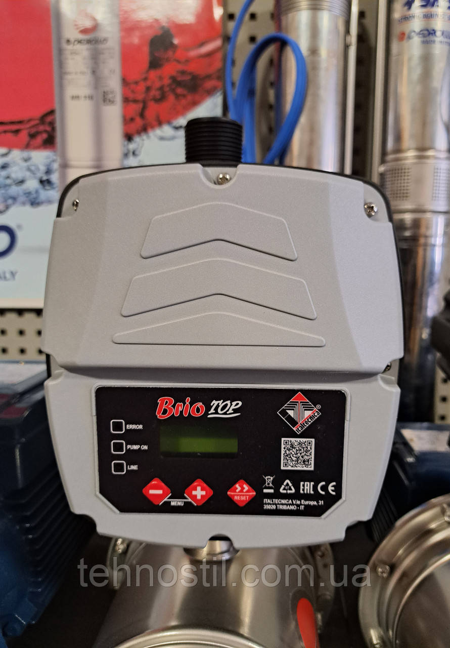 Italtecnica BRIO TOP 1 1/4" Електронне Реле Тиску, фото 1