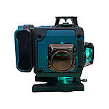 Лазерний рівень 4д зі штативом та пультом на 16 ліній Max Light Акумуляторний нівелір з дисплеєм у кейсі, фото 5