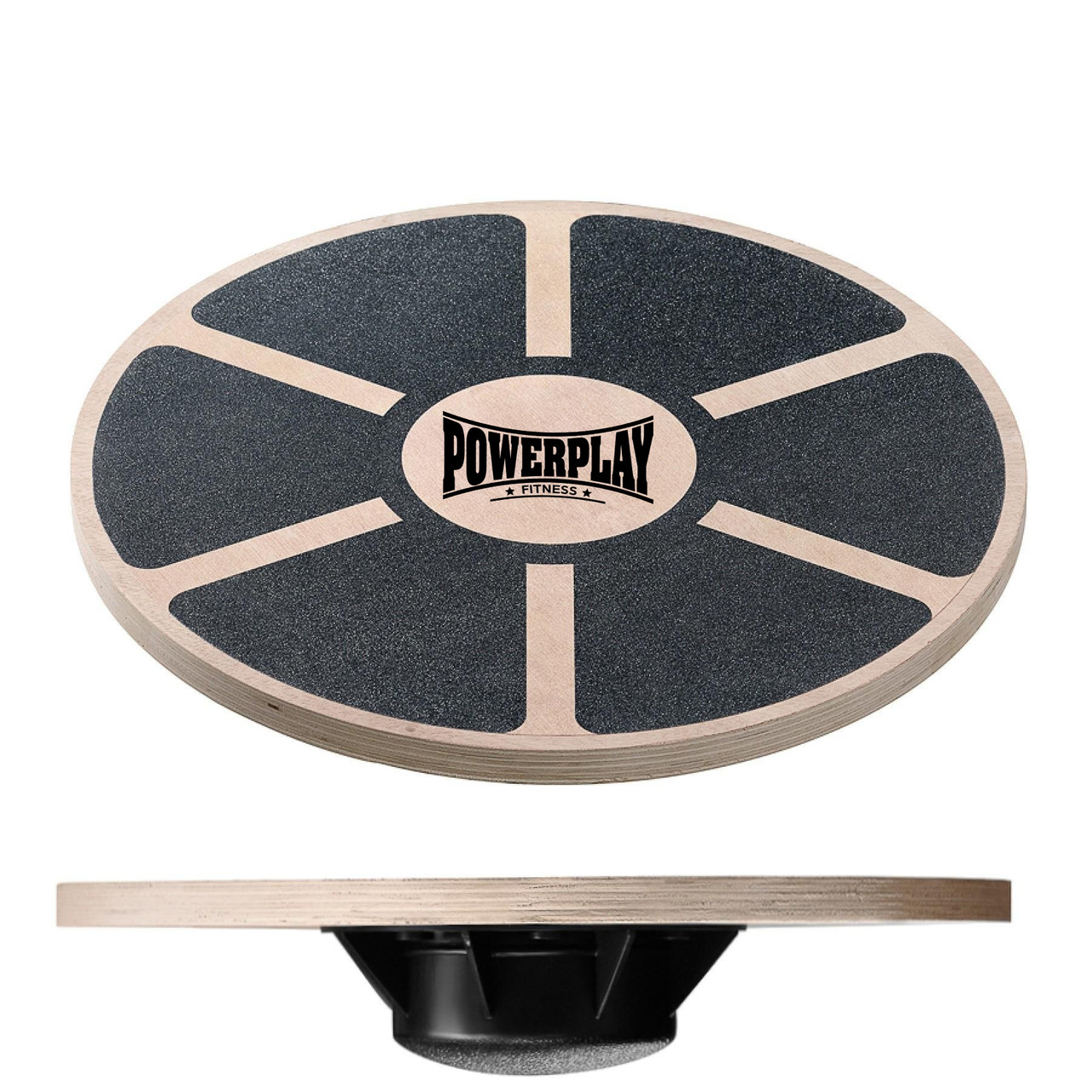 Балансувальна платформа PowerPlay PP_4417 кругла, дерев'яна