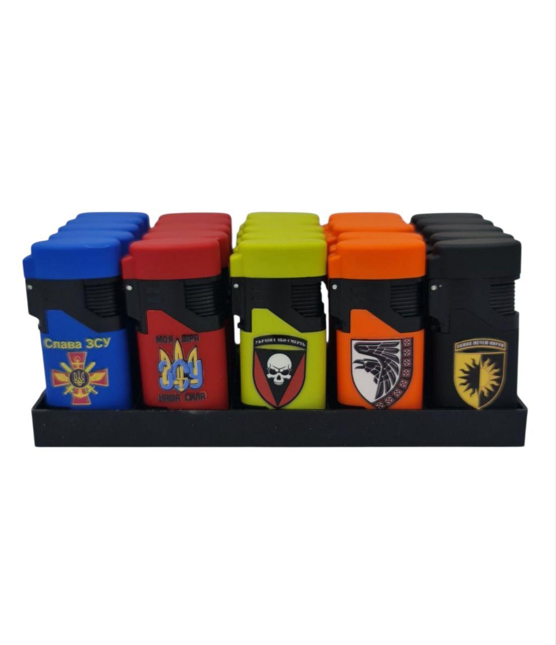 Запальнички Smile Turbo Jet ВСУ, 25 шт, фото 1