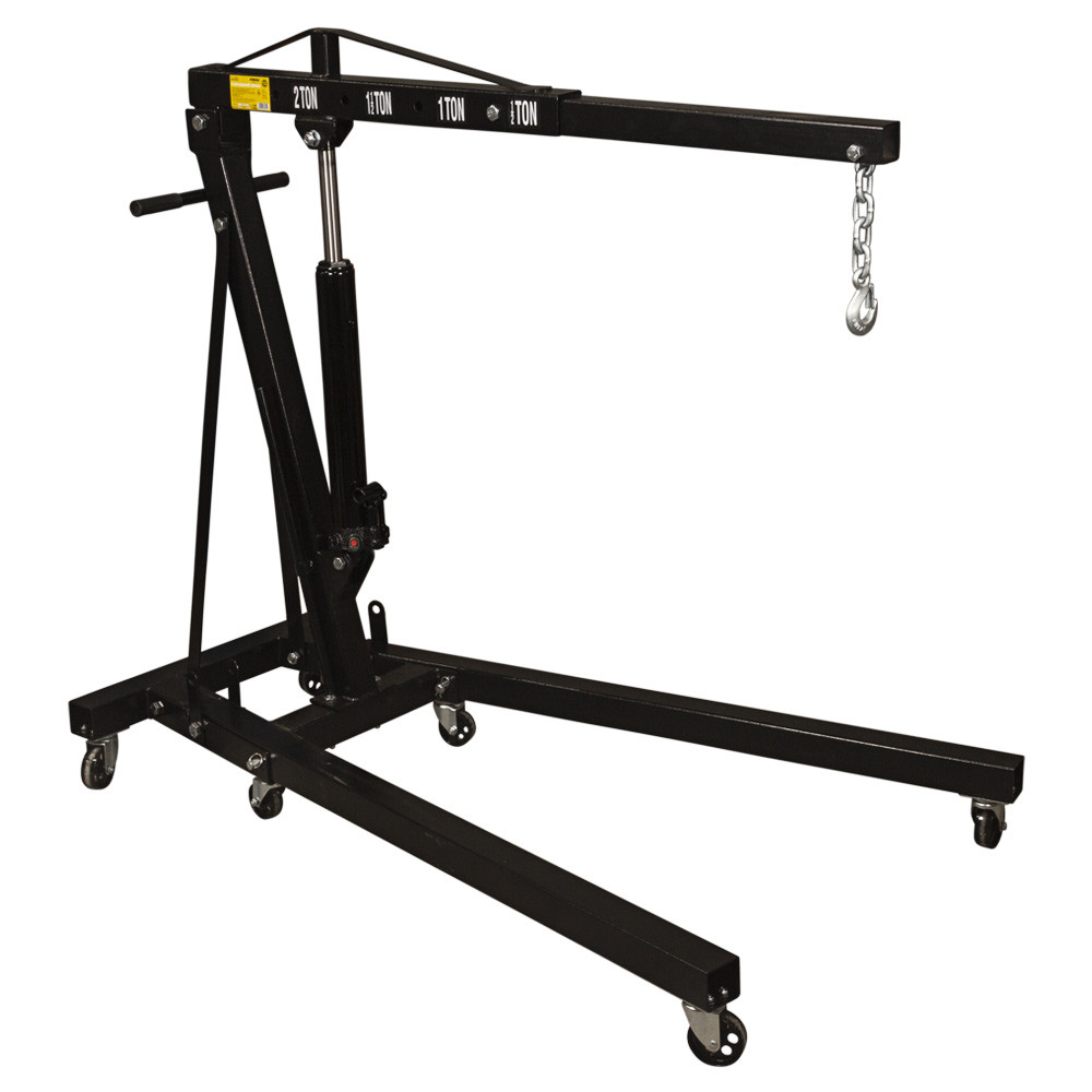 Кран гаражний гідравлічний складаний 2т (з 2-х частин) SIGMA (6127021), фото 1