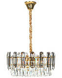 Скляна люстра MANTARO Золота, фото 4