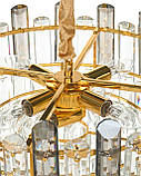 Скляна люстра MANTARO Золота, фото 6