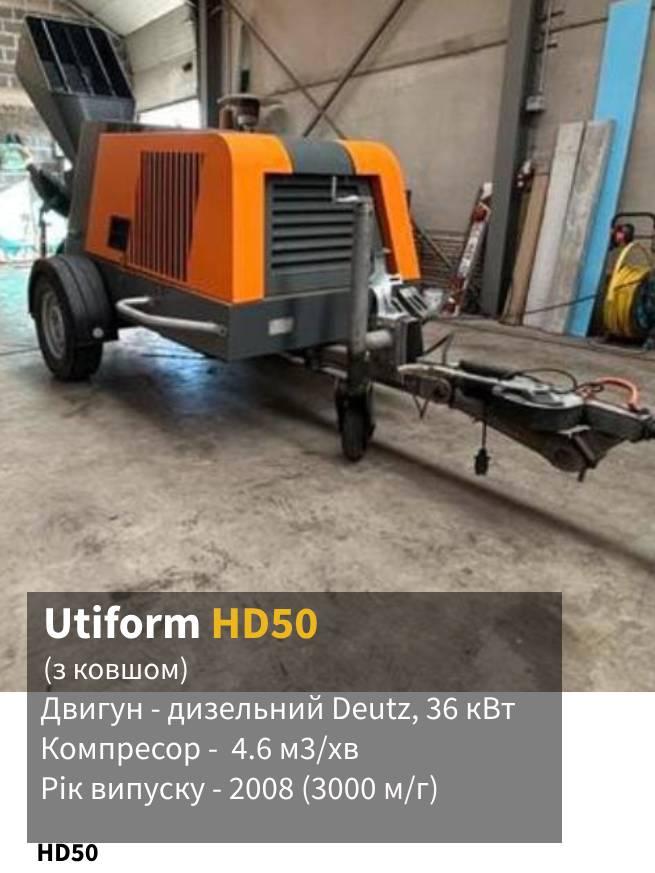 Пневмонагнітач / розчинонасос Utiform HD50