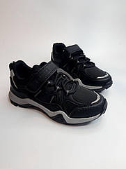 Кросівки для хлопчика Clibee 356 EC black чорні р.31-36