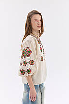 Вишиванка жіноча з орнаментом MEREZHKA "Традиції", фото 4
