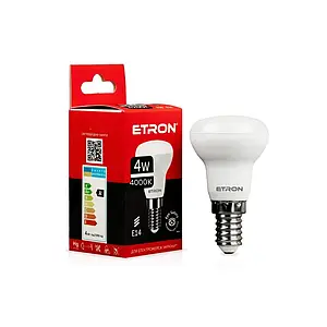 LED лампа рефлекторна ETRON R39 4W 4000K 220V E14, світлодіодна лампа 1-ELP-074