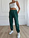 Жіночі спортивні штани; Колір: чорний, сірий, рожевий, зелений, синій; Розміри — 42-44, 46-48;, фото 3