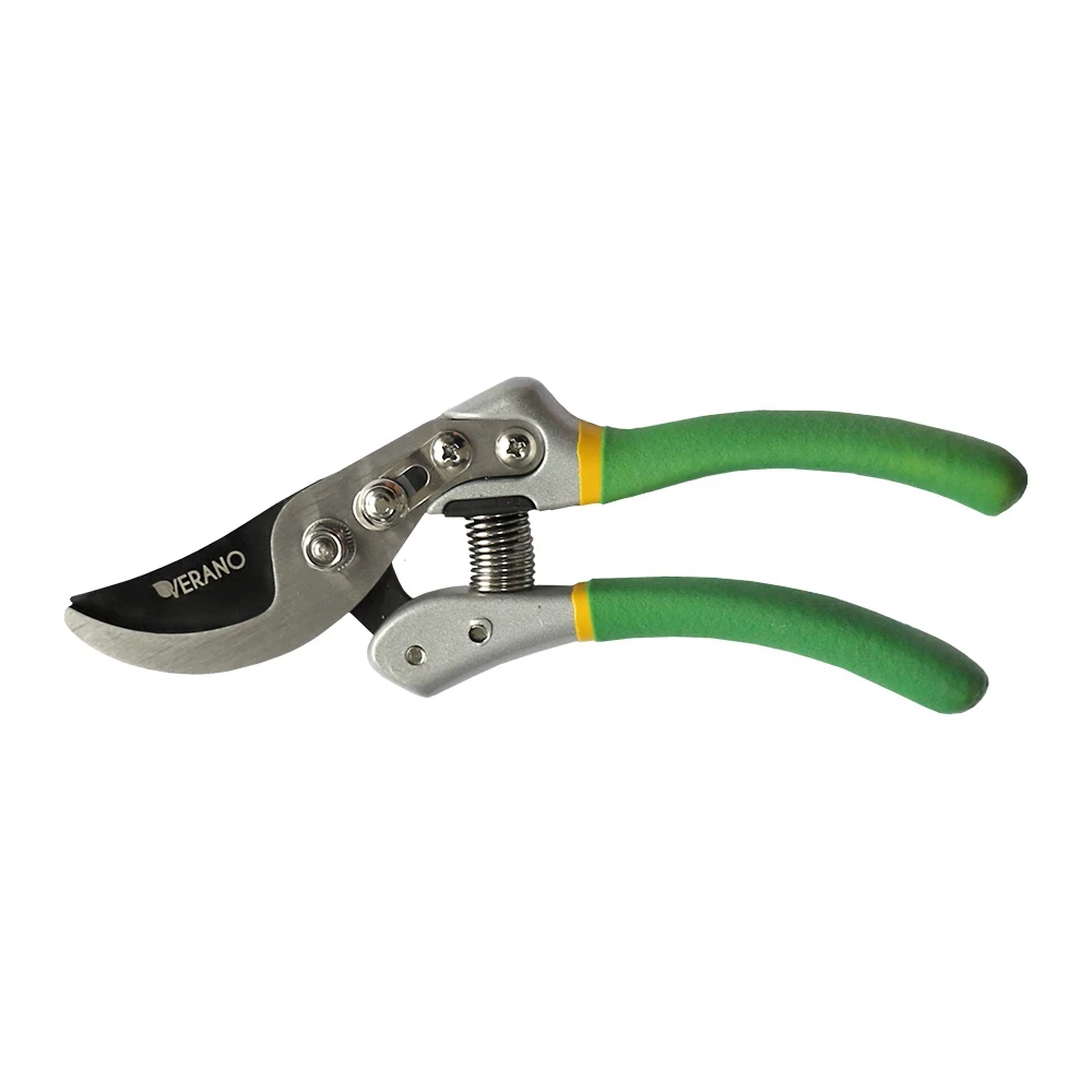 Секатор 215 мм, d зрізу 18 мм, зріз косий VERANO | 71-831, фото 1