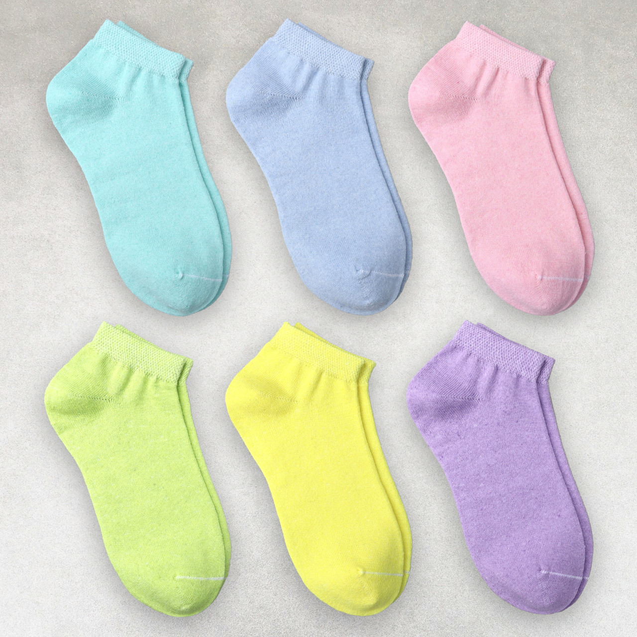 Шкарпетки жіночі 6 пар короткі розмір 36-41 арт.293.6, фото 1