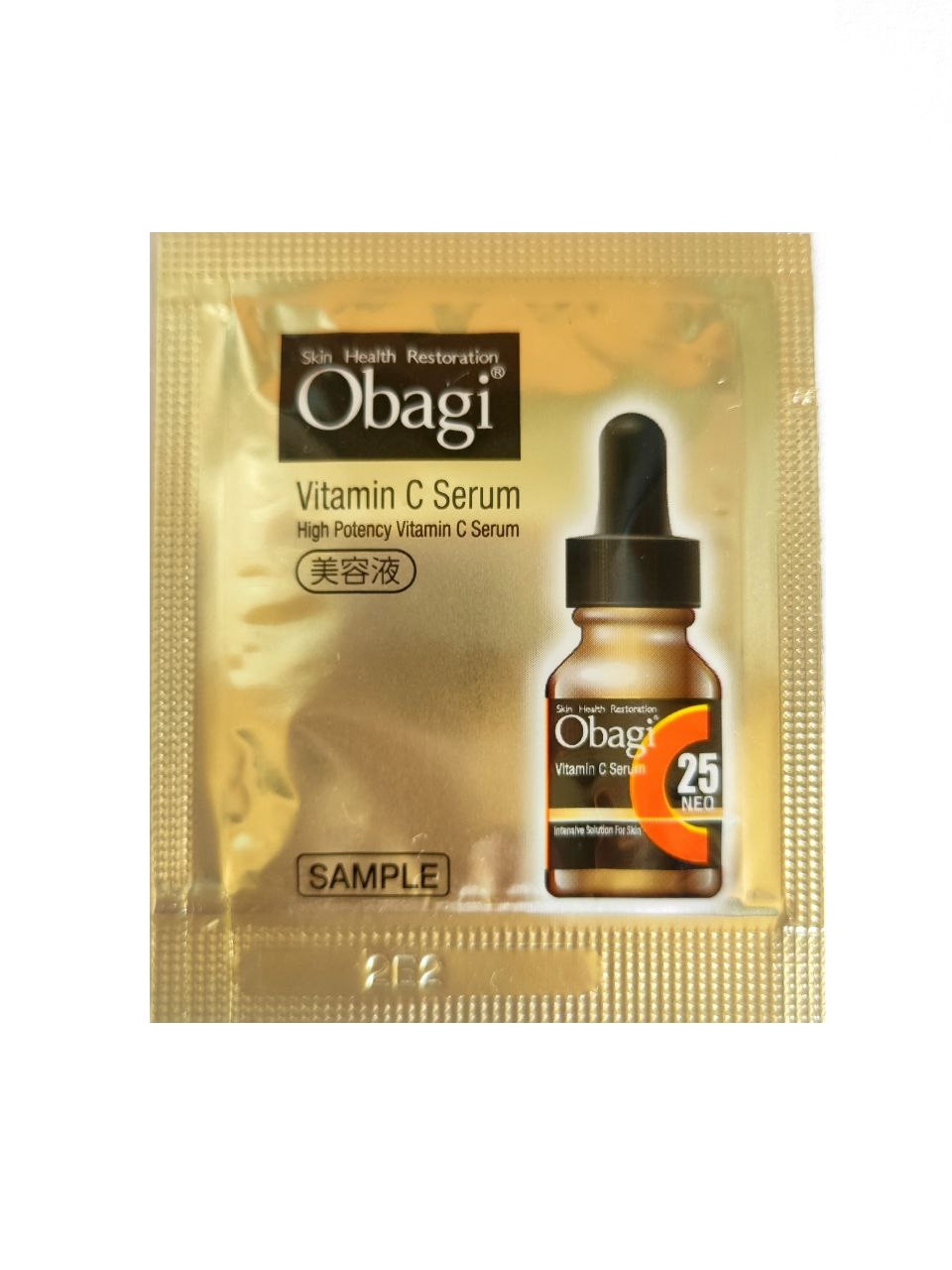 Rohto Obagi C25 Serum Neo Сироватка з вітаміном С 25% та вітаміном Е, пробник 0,4 мл, фото 1