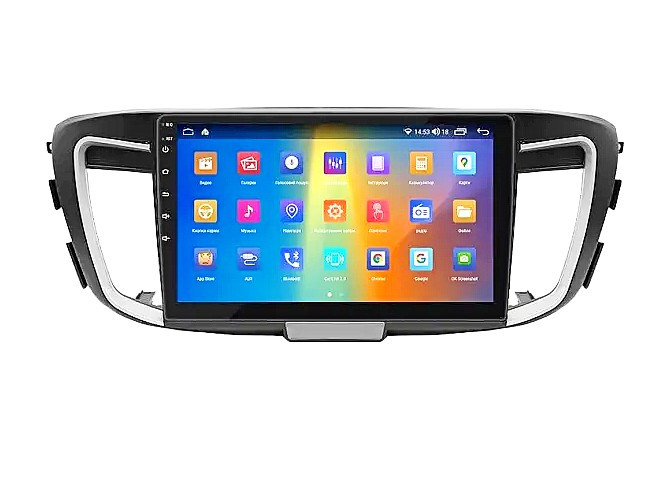 Штатна магнітола андроїд Honda Accord 9TH-2012-18, Автомагнітола 2 дин 2/32, штатний головний пристрій хонда, фото 1