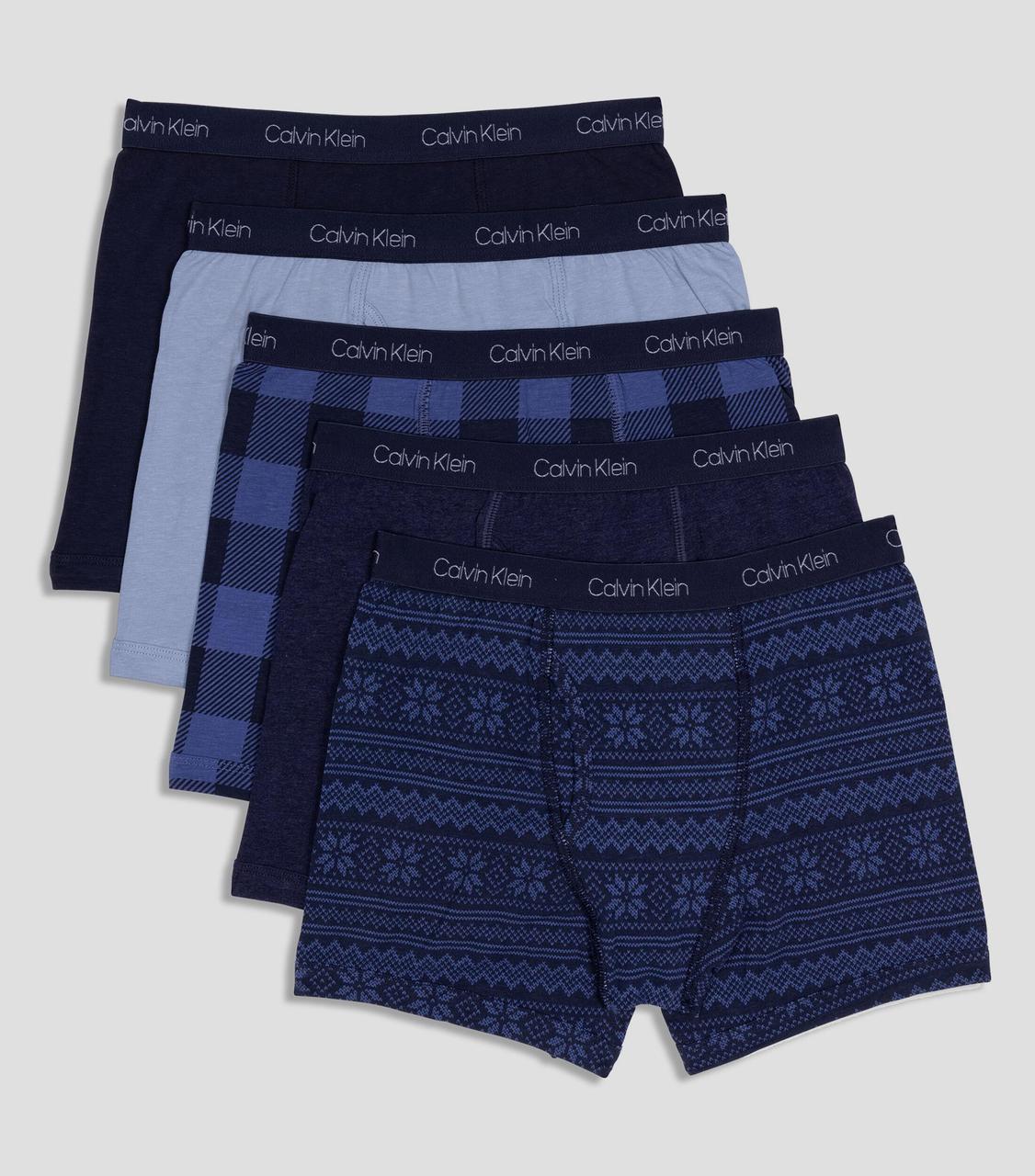 Набір трусів-боксерів Calvin Klein для хлопчиків 1159841739 (Різні кольори XS), фото 1