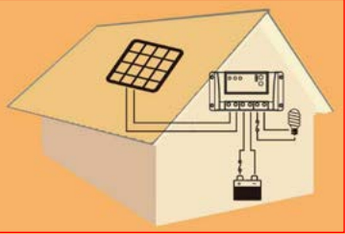 Epsolar PV Контролер заряду для сонячних батарей LS1024B 10А 12/24Vauto PWM