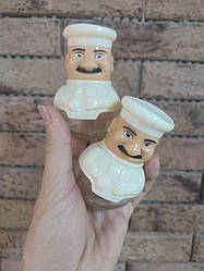 Сільничка Повар синій,8 см