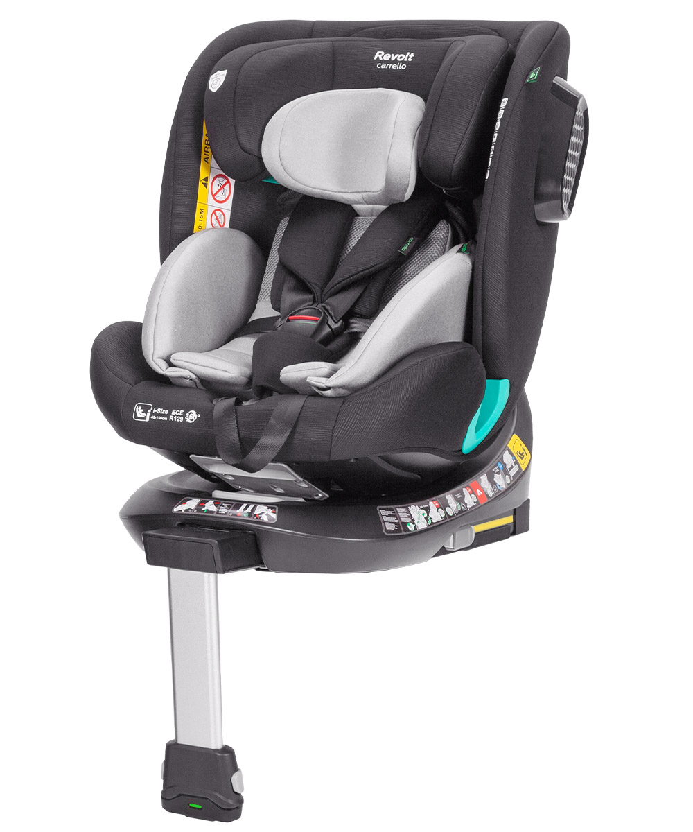 Автокрісло Carrello Revolt CRL-15805/1 i-Size Isofix + опорна нога, Sky Grey, фото 1