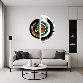 Інтер'єрна модульна картина Баланс Протилежностей