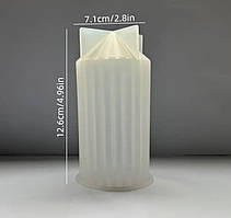 Силіконовий молд «Геометричний циліндр 6 см»