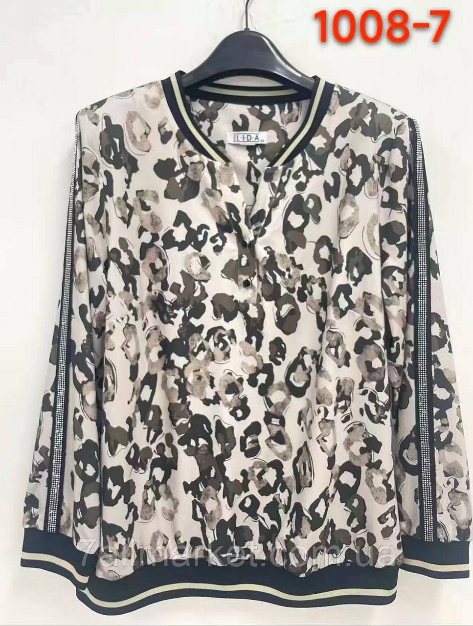 Блузка жіноча молодіжна розміри 52-62 "LIDA" купити недорого від прямого постачальника