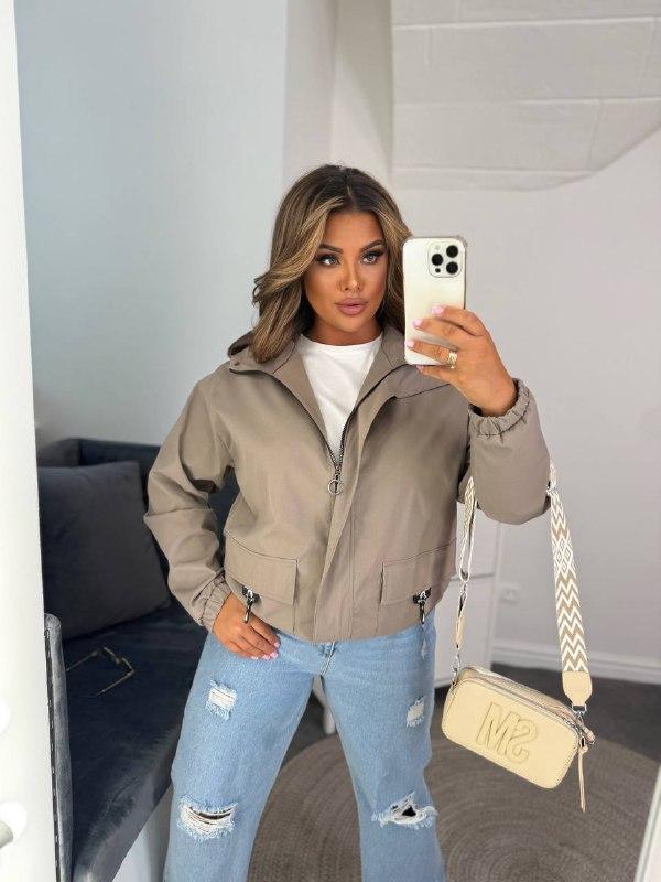 Жіноча вітровк; Колір чорний, моко; Розміри: 48-50,52-54,56-58;, фото 1