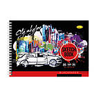 Скетчбук BLACK СББ-А5-24 А5, 24 листа City skyline