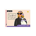 Альбом для малювання A4 "Fashion Cat Lady" АП-0303-7 скоба з перфорацією