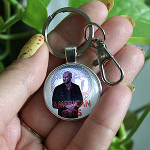 Брелок Американські боги / American Godsчерный з Тінню Лун