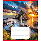 Зошит загальний "Гармонія з природою" 060-610277K-2 в клітинку, 60 аркушів