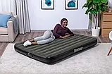 Двомісний  надувний матрац  з вбудованим USB насосом 203х152х25 см, Bestway 6716S, фото 8