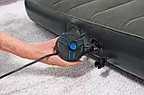 Двомісний  надувний матрац  з вбудованим USB насосом 203х152х25 см, Bestway 6716S, фото 5